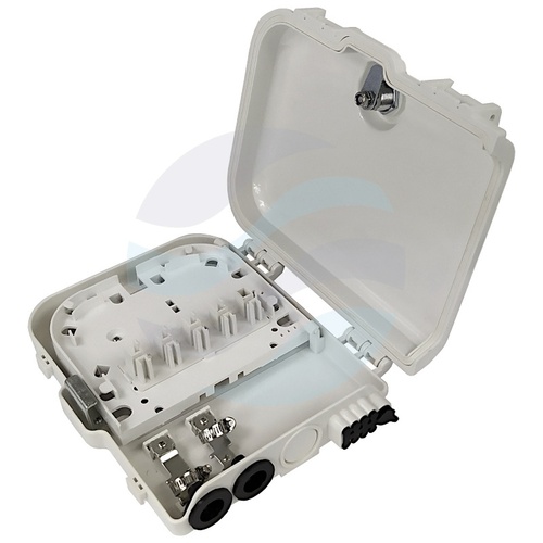 Skrzynka FTTH zewnętrzna 8 włókien, IP65 1