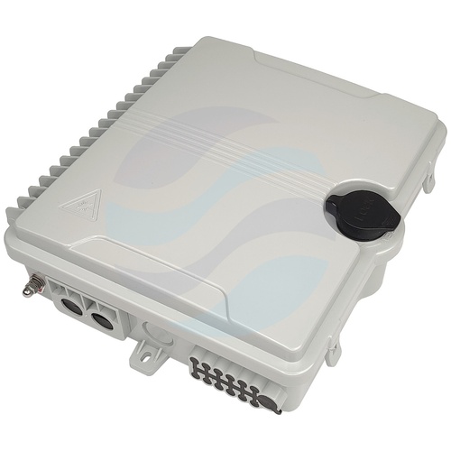 Telcoline GFP-12C Przełącznica/mufa światłowodowa 12x SC Simplex / LC Duplex, tacka 12 spawów, 2 wejścia + 12 wyjść... 1