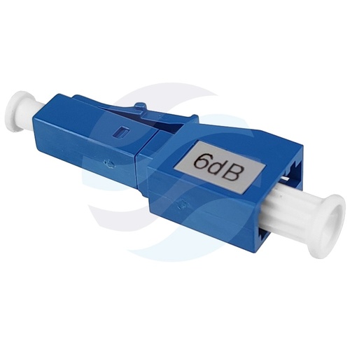 Tłumik optyczny LC/UPC 6dB, adapterowy 1