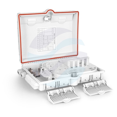 Tracom FTTX MDU C16 v3 Przełącznica/mufa FTTH 24 włókna 16x SC Simplex / LC Duplex, IP65 1
