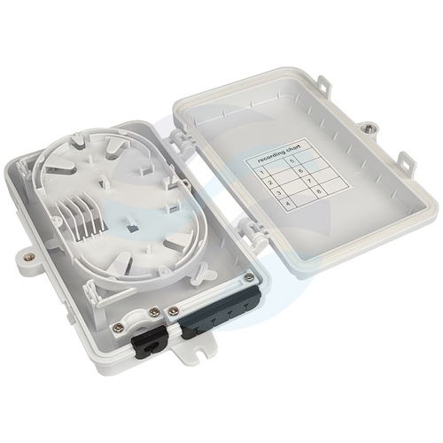 Tracom TR-FTTX-ODU-4S-P2 Przełącznica/mufa FTTH 8 włókien 4x SC Simplex / LC Duplex, IP65 1