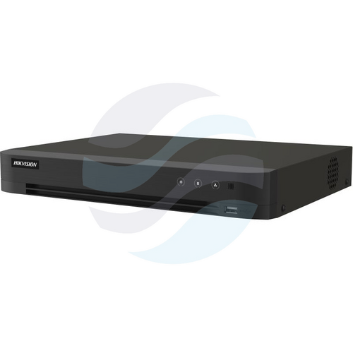 Hikvision iDS-7216HUHI-M1/T Rejestrator hybrydowy 16x HDTVI/HDCVI/AHD/CVBS/IP + 8x IP/16x IP do 8Mpix, AccuSense, 1x HDMI... 1