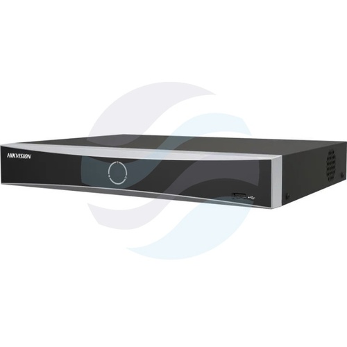 Hikvision DS-7608NXI-K1/8P(D) Rejestrator NVR 8x kanałów IP max. 12Mpx, 80/80Mb/s, AcuSense, rozpoznawanie twarzy, HDMI 4K, VGA, 1x SATA do 16TB, 8-portowy switch PoE 75W 802.3af/at, audio, alarm 4/1 1