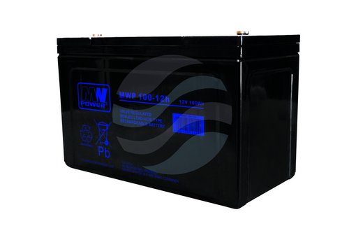 MW Power MW Akumulator AGM 100Ah/12V (338*172*215mm) śruba M6 (T16) 1