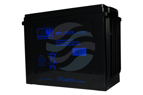 MW Power MW Akumulator AGM 130Ah/12V (352*170*276mm) śruba M6 (T16) 1