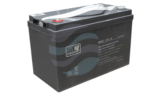 MW Power MWC Akumulator AGM 110Ah/12V (330*171*219mm) śruba M8 (T60) 1