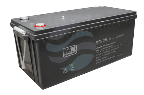 MW Power MWC Akumulator AGM 210Ah/12V (522*240*222mm) śruba M8 (T60) 1