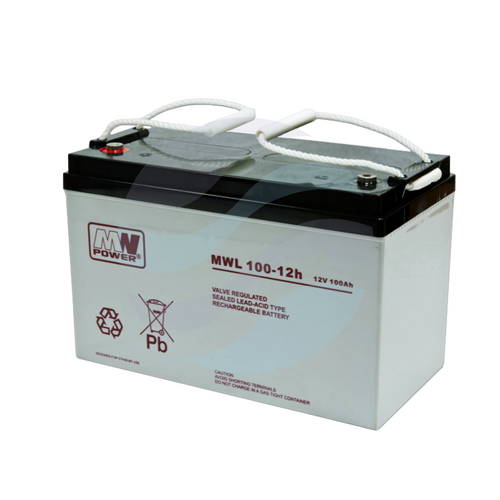 MW Power MWL Akumulator AGM 100Ah/12V (330*173*215mm) śruba M8 (T60) 1