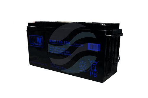 MW Power MWP Akumulator AGM 150Ah/12V (483*170*240mm) śruba M6 (T16) 1