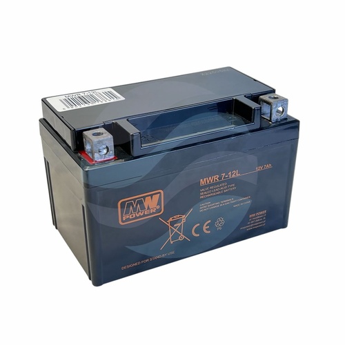 MW Power MWR Akumulator VRLA MOTO AGM 7Ah/12V (150*87*53mm) (+ -) 1