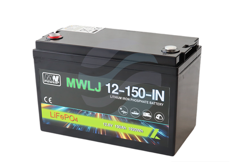 MW Power MWLJ Akumulator LiFePO4 150Ah/12.8V Śruba M10 1