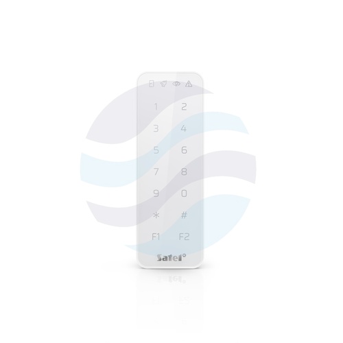 SATEL SO-MF5-W Zewnewnętrzny czytnik kart zbliżeniowych z klawiaturą, 13.56MHz MIFARE, LED, biały 1