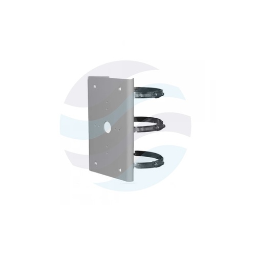 Hikvision DS-1275ZJ Uniwersalny uchwyt do słupa 67-127mm, metalowy, biały 1