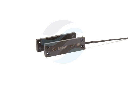 SATEL B-1F BR Czujka magnetyczna nawierzchniowa płaska, 68 x 20 x 5,3 mm, brązowa 1