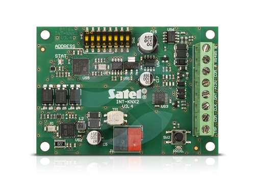 SATEL INT-KNX-2 Moduł integracji z systemem KNX do central INTEGRA, magistrala KNX, DLOADX 1