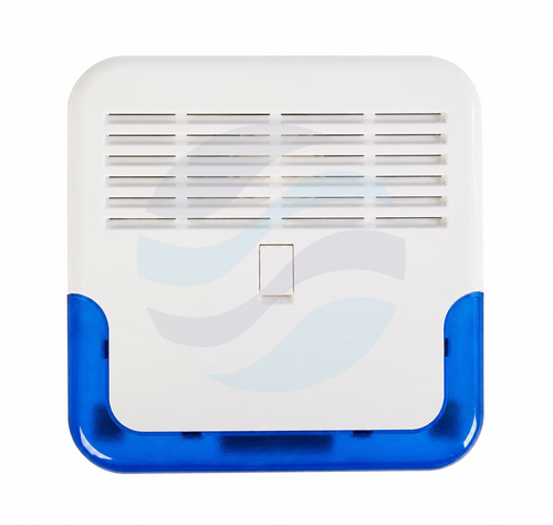 SATEL SP-6500 BL Zewnętrzny sygnalizator akustyczno-optyczny, LED, piezo, Grade 2, niebieski 1