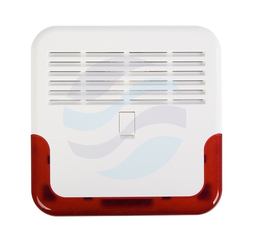 SATEL SP-6500 R Zewnętrzny sygnalizator akustyczno-optyczny, LED, piezo, Grade 2, czerwony 1