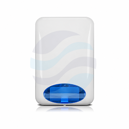 SATEL SPL-5010 BL Zewnętrzny sygnalizator optyczno-akustyczny 120 dB, superjasne diody LED, przetwornik piezoelektryczny... 1