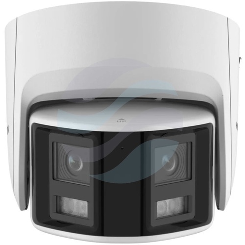 Hikvision DS-2CD2347G2P-LSU/SL(2.8mm)(C) Kamera IP 4Mpix panoramiczna ColorVu kopułkowa 180°, 2x obiektyw 2.8mm, 0.0005lux... 1