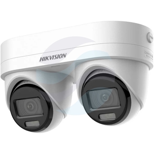Hikvision DS-2CD2346G3D-IZ2UY/SL(2.8/4mm) Kamera IP 4Mpix+4Mpix multisensoryczna kopułkowa, 2x niezależny obiektyw motozoom... 1