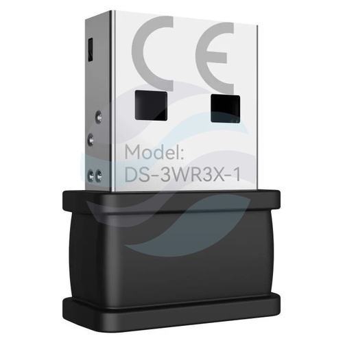 Hikvision DS-3WR3X-1 Karta bezprzewodowa USB Wi-Fi 6 2.4GHz, IEEE 802.11ax/b/g/n, USB 2.0, plug and play, WPA/WPA2-PSK 1