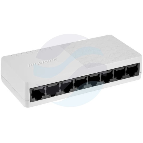 Hikvision DS-3E0508D-O Switch niezarządzalny 8x 10/100/1000Mb/s RJ45, desktop, plug and play, obudowa ABS 1