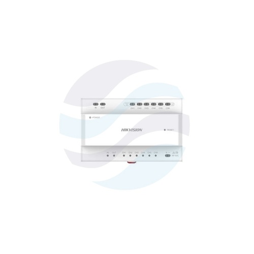 Hikvision DS-KAD7060EY Główny dystrybutor wideodomofonowy 2-Wire HD, 6x kanał do stacji bramowych, monitorów lub DS-KAD7061EY... 1