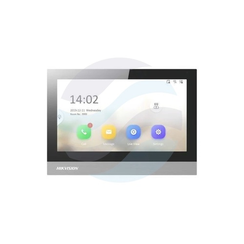 Hikvision DS-KH8380-WTE1 Monitor wideodomofonu IP 7 TFT 1024×600, ekran dotykowy, Wi-Fi, 1x LAN, obsługa do 16 kamer IP... 1
