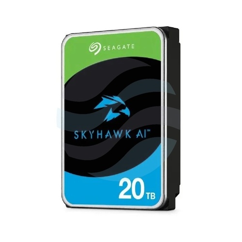 SEAGATE skyhawk AI 20 TB (ST20000VE004) Dysk CCTV do monitoringu 3.5" HDD, SATA III 6 Gb/s, 512 MB, 7200 obr./min 1