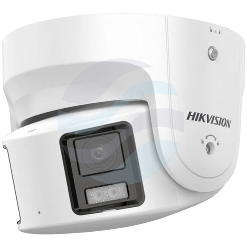 Hikvision DS-2CD2387G2P-LSU/SL(C) Kamera panoramiczna IP 8Mpix kopułka 2x 4mm, 180°, Smart LED 30m, AcuSense, DarkFighter... 1