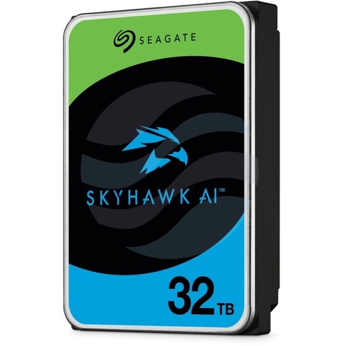 SEAGATE skyhawk AI 32 TB (ST32000VE000) Dysk CCTV do monitoringu 3.5" HDD, SATA III 6 Gb/s, 512 MB, 7200 obr./min 1