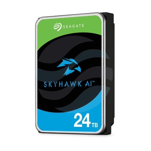SEAGATE skyhawk AI 24 TB (ST24000VE002) Dysk CCTV do monitoringu 3.5" HDD, SATA III 6 Gb/s, 512 MB, 7200 obr./min 1