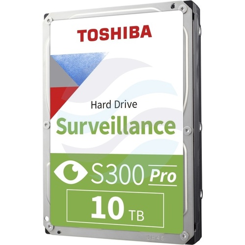 TOSHIBA S300 Pro 10 TB (MD10ADA10TV) Dysk CCTV do monitoringu 3.5" HDD, SATA III 6 Gb/s, 512 MB, 7200 obr./min 1