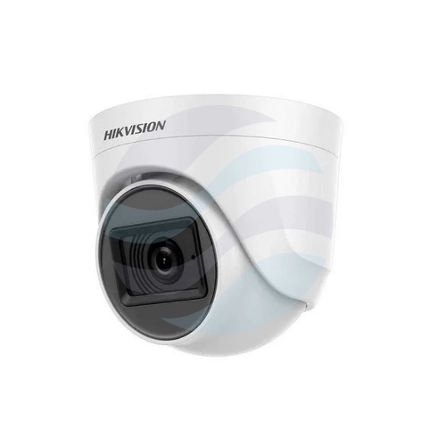 Hikvision DS-2CE76H0T-ITPFS (2.8mm) Kamera 4w1 TurboHD 5Mpix, kopułowa 2.8mm, TVI/AHD/CVI/CVBS, DWDR, IR 20m, audio 1